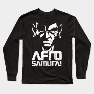 SAMURAI AFRO Long Sleeve T-Shirt